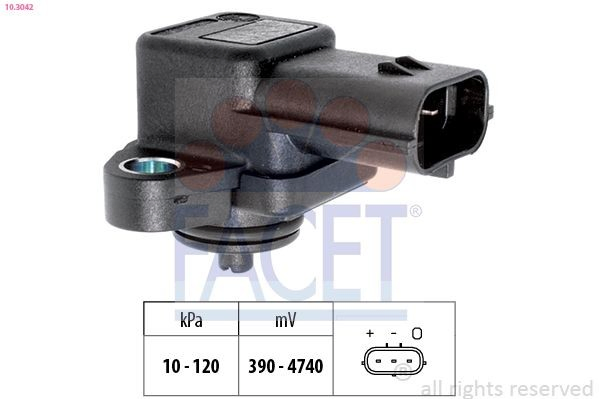 MAP сенсор Ford Focus I хетчбек (DAW, DBW) (1998 - 2004) ціна, від 15.20 USD