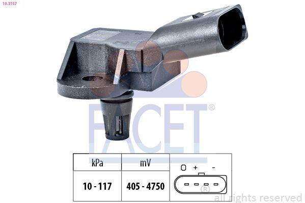 103157 Facet Датчик наддува