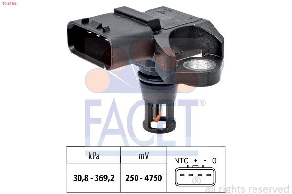 103158 Facet Датчик наддува