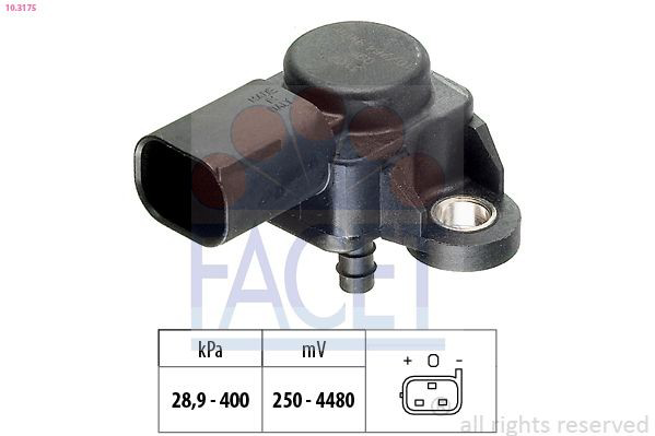 103175 Facet Датчик наддува