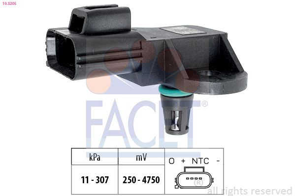 103205 Facet Датчик наддува