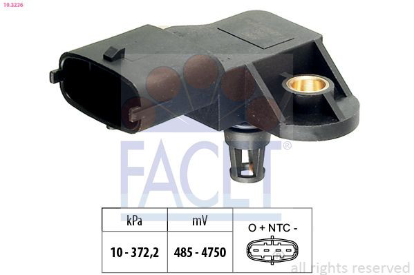 103236 Facet Датчик наддува