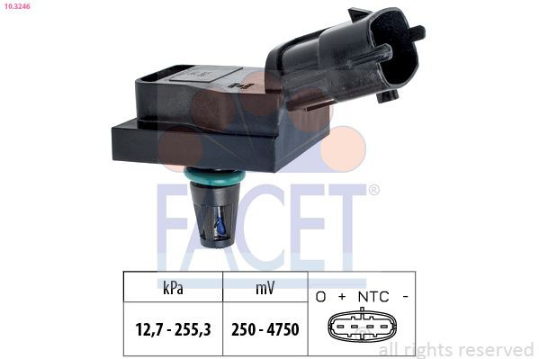 103246 Facet Датчик наддува