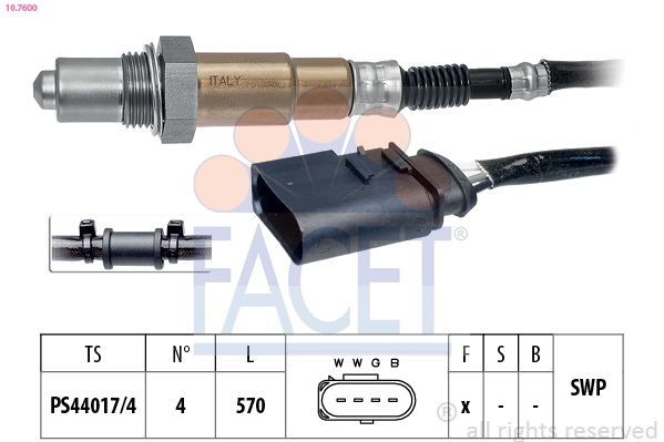 A0065424118 Mercedes Лямбда зонд після каталізатора