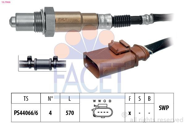 OSM077 Magneti Marelli Лямбдазонд, датчик кисню до каталізатора