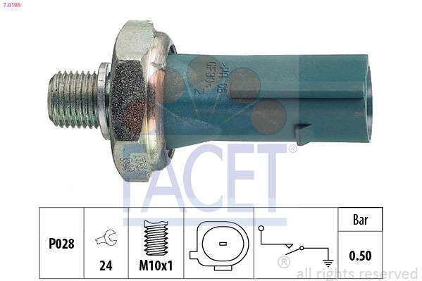 Манометри (показник тиску масла) Fiat Linea седан (323) (2007 - 2026) ціна, від 4.50 USD