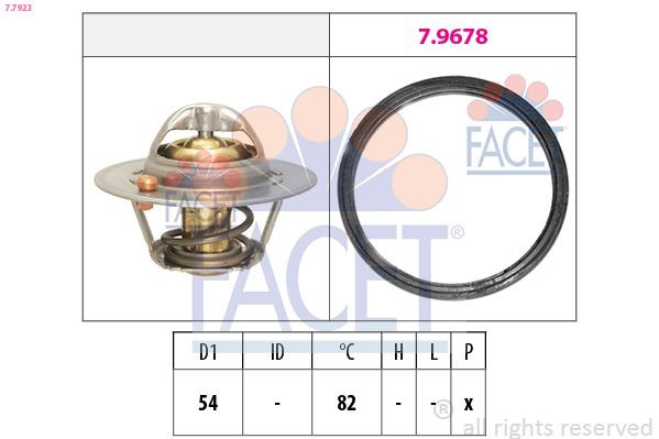 77923 Facet Авто термостат