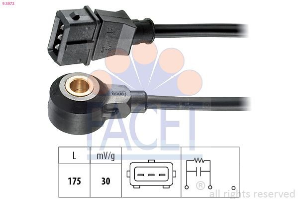 Датчик детонації на Volkswagen Polo III 6KV2
