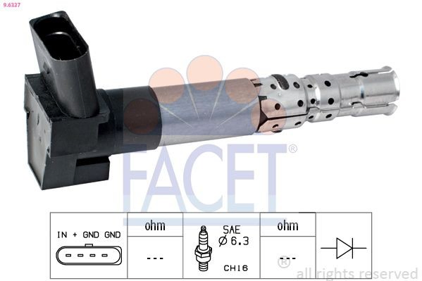 Котушка запалювання на Volkswagen Passat B5 3B3