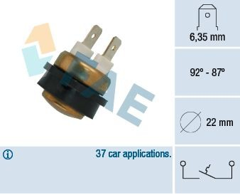 Купити Датчик включення вентилятора Volvo 740  744