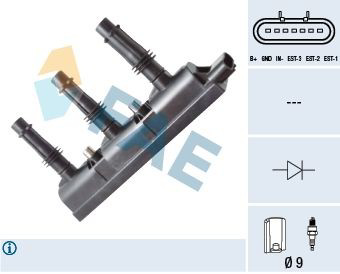 80258 FAE Котушка запалювання