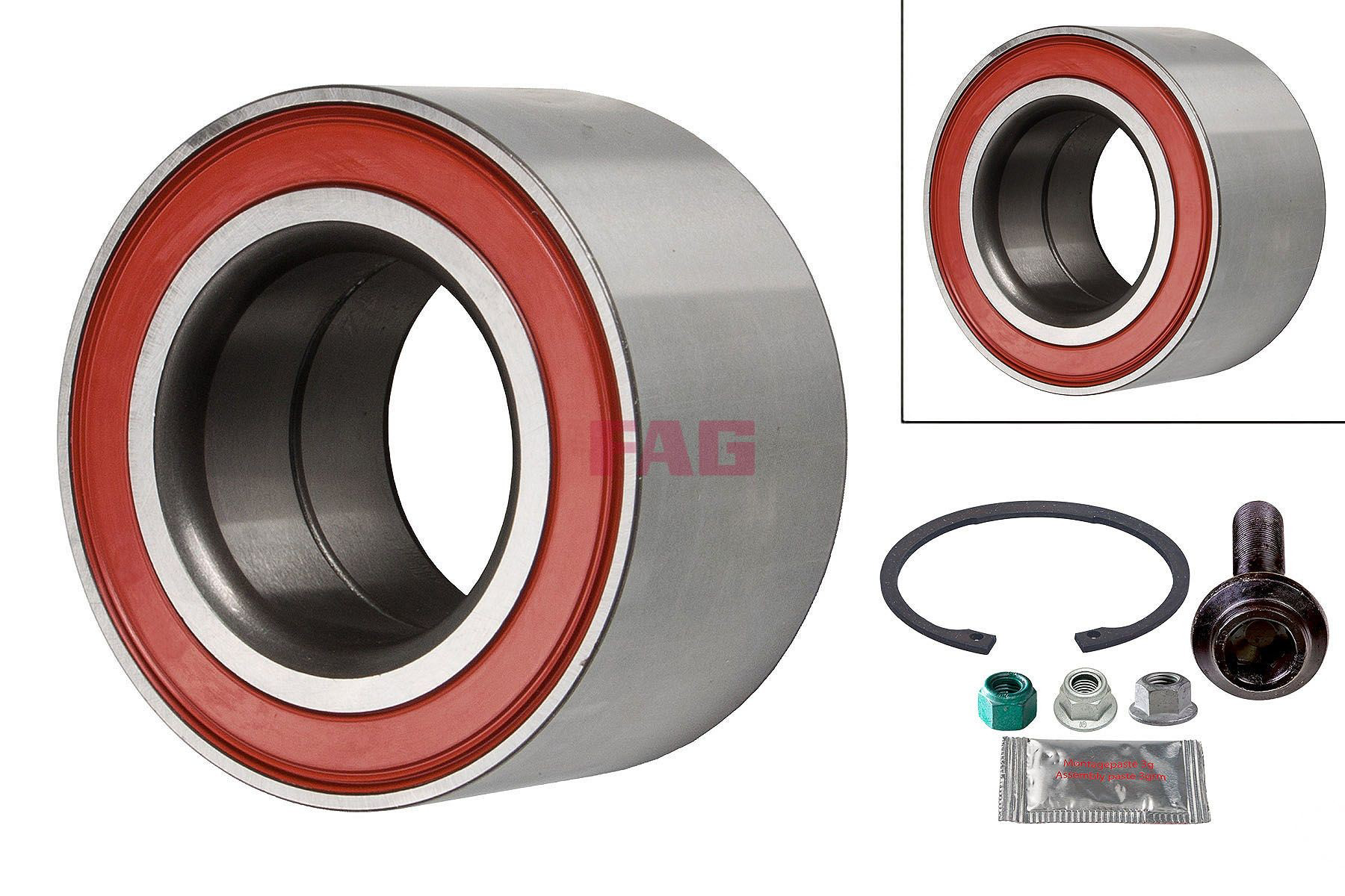 Комплект підшипник маточини передньої FAG 713610880 ціна, від 21.64 USD