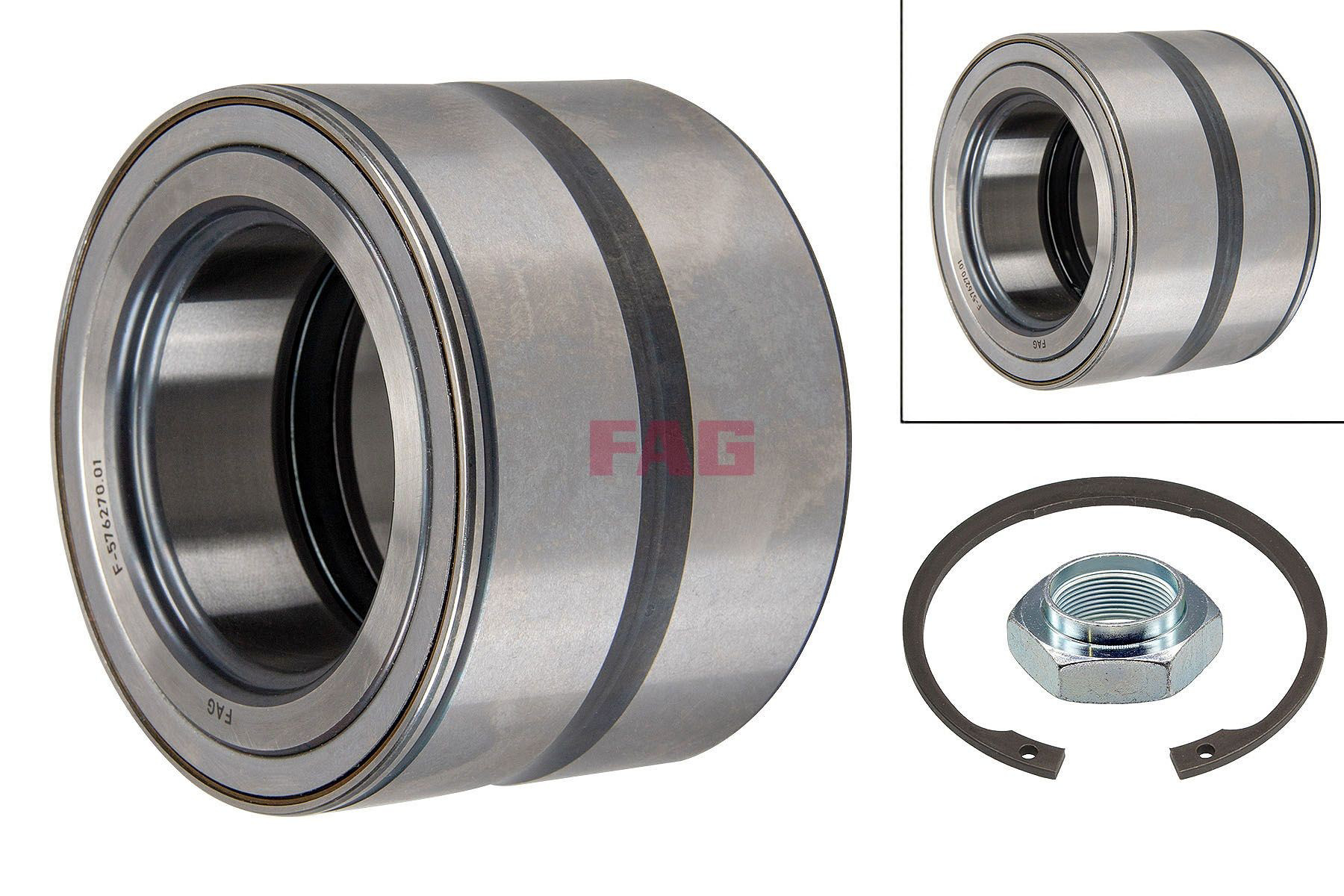 Комплект підшипник маточини передньої FAG 713690940 ціна, від 61.44 USD