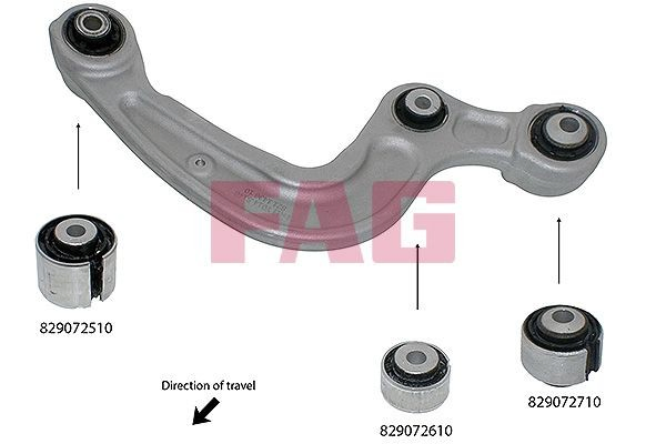 4M0505269 Porsche Сайлентблок верхнього важеля