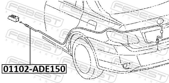  Febest 01102ADE150 ціна, від 13.77 USD