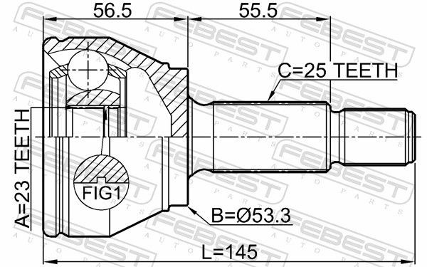 Граната зовнішня на Ford Ka  RBT
