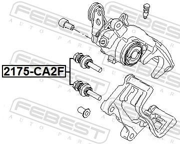 Купити Ремкомплект супорту Ford Mondeo IV CA2