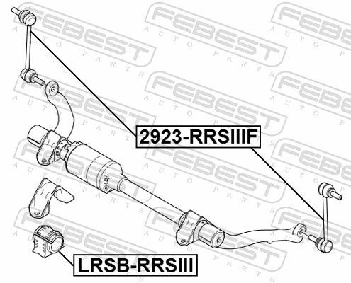 Амортизаційна стійка Febest 2923RRSIIIF ціна, від 13.73 USD