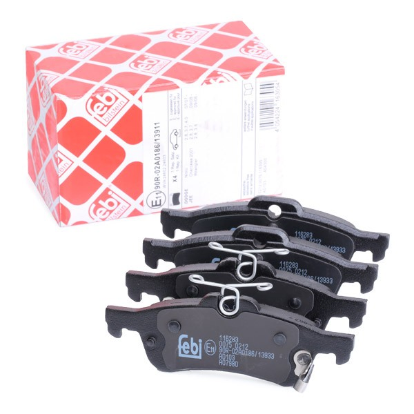 Задні гальмівні колодки Febi 116283 ціна, від 21.72 USD
