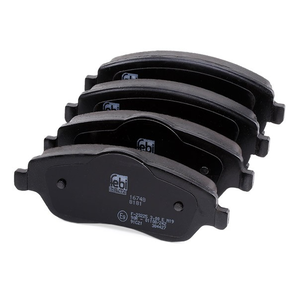 Передні тормозні колодки 16748 Febi