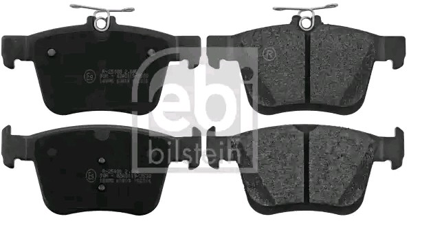 Задні гальмівні колодки Febi 16995 ціна, від 25.52 USD