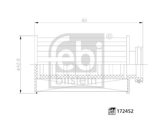 Фільтр ad blue Febi 172452 ціна, від 15.19 USD