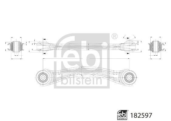 M381 Polcar Балансир підвіски задній правий