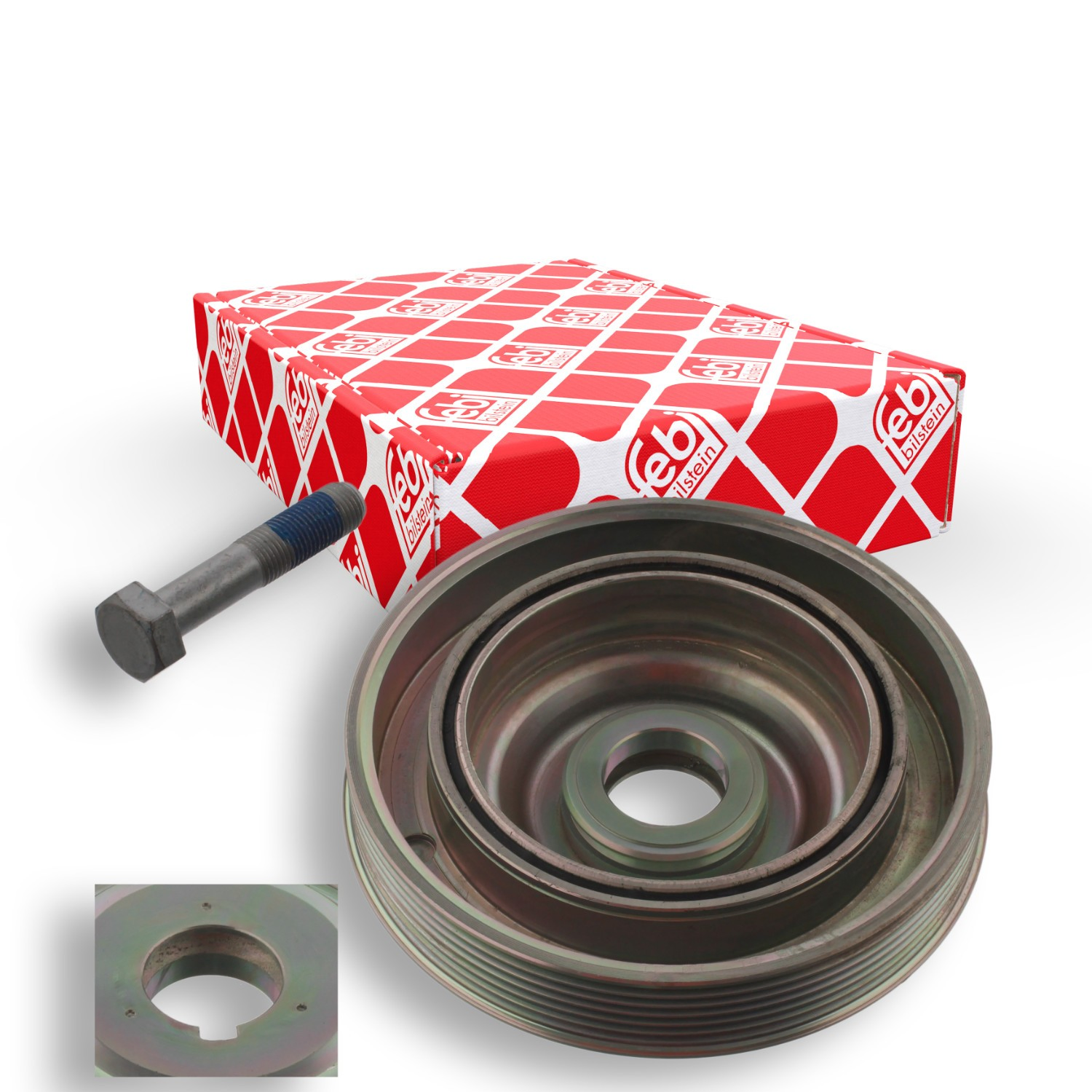 Шків колінвала (демпфер ) Febi 33802 ціна, від 38.91 USD