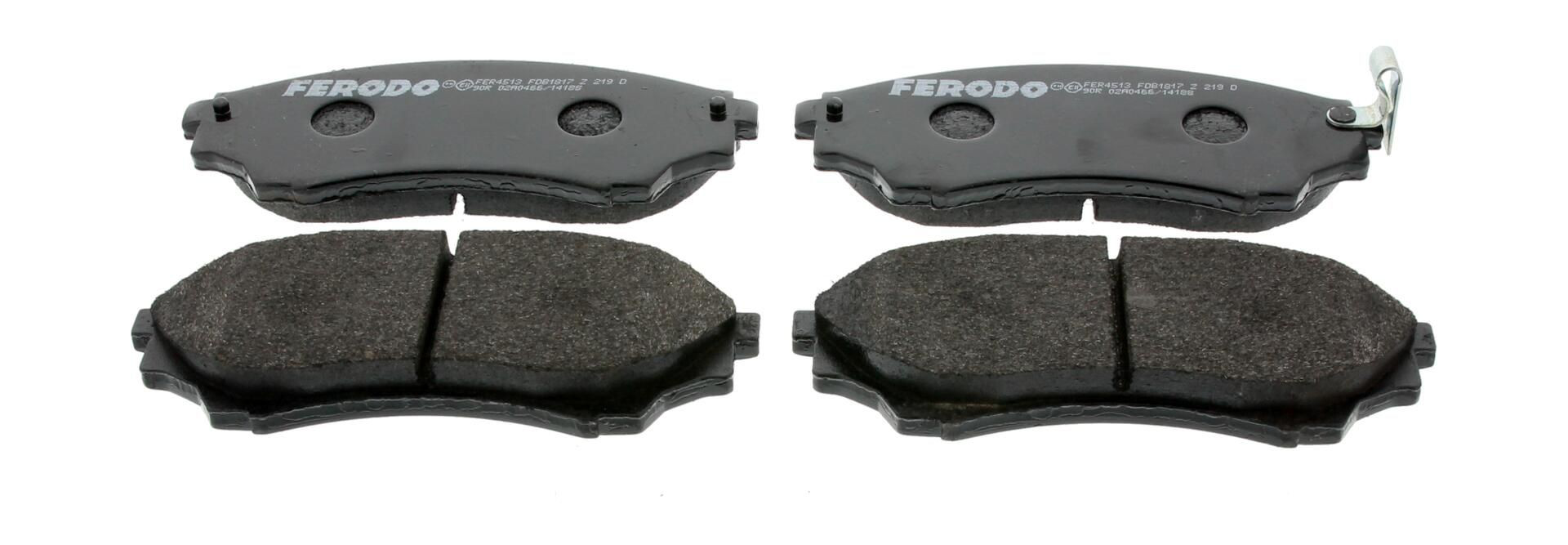 Гальмівні колодки Ferodo FDB1817 ціна, від 31.72 USD