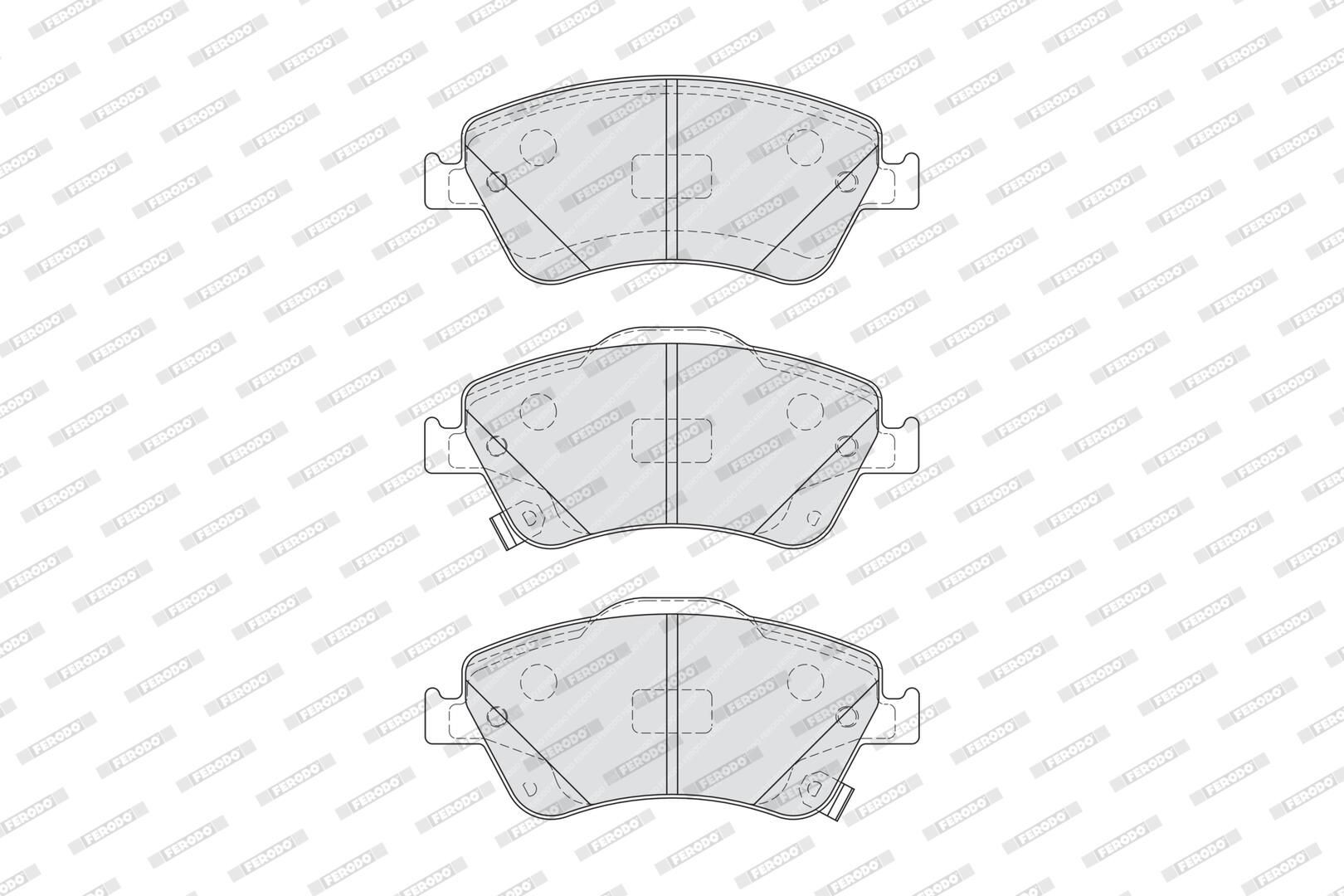 Гальмівні колодки Ferodo FDB4046 ціна, від 32.80 USD
