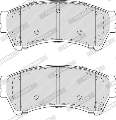 Гальмівні колодки Ferodo FDB4062 ціна, від 35.52 USD