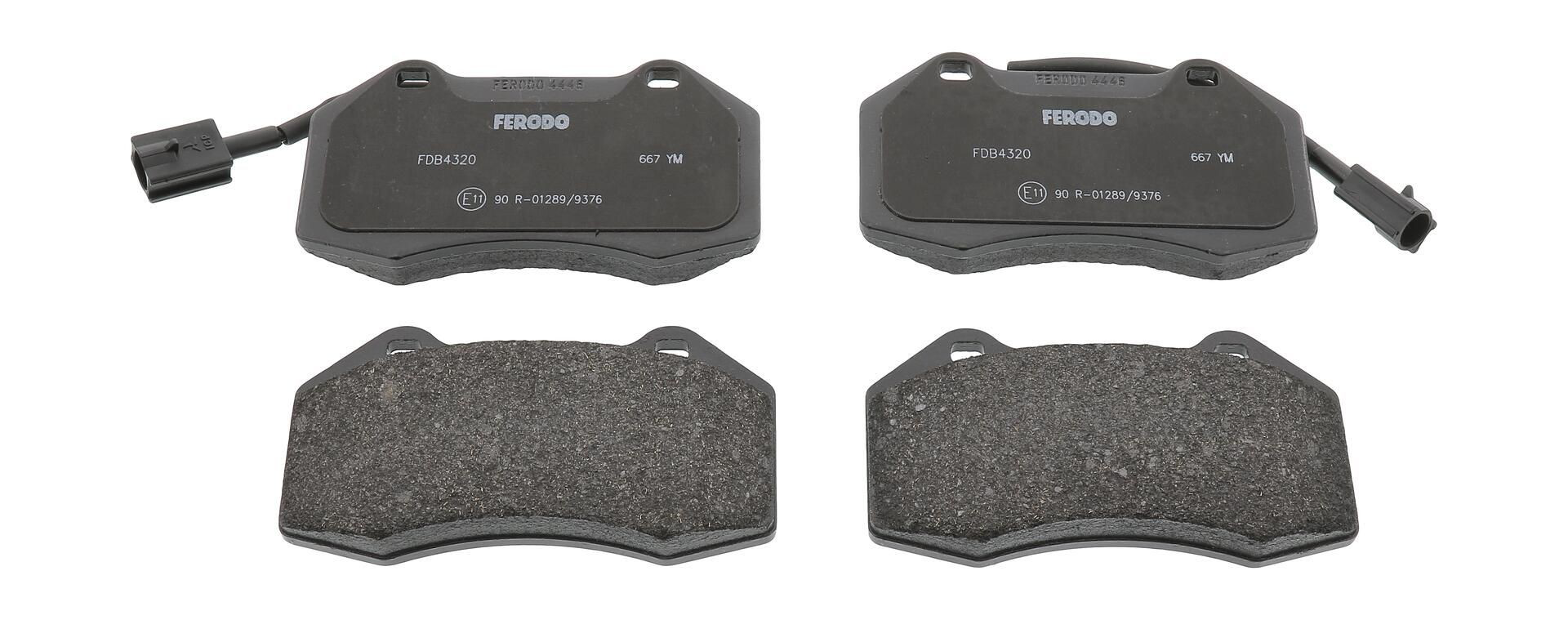 Гальмівні колодки Ferodo FDB4320 ціна, від 29.94 USD