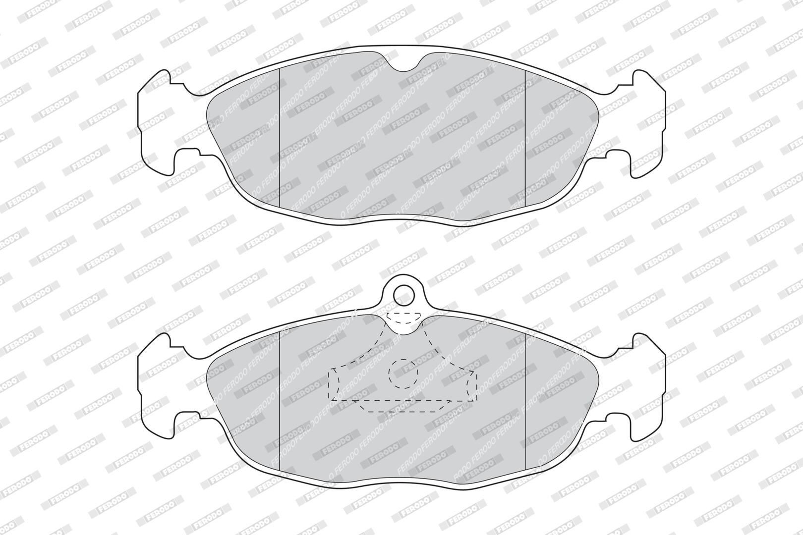 Гальмівні колодки Ferodo FDB4749 ціна, від 11.25 USD