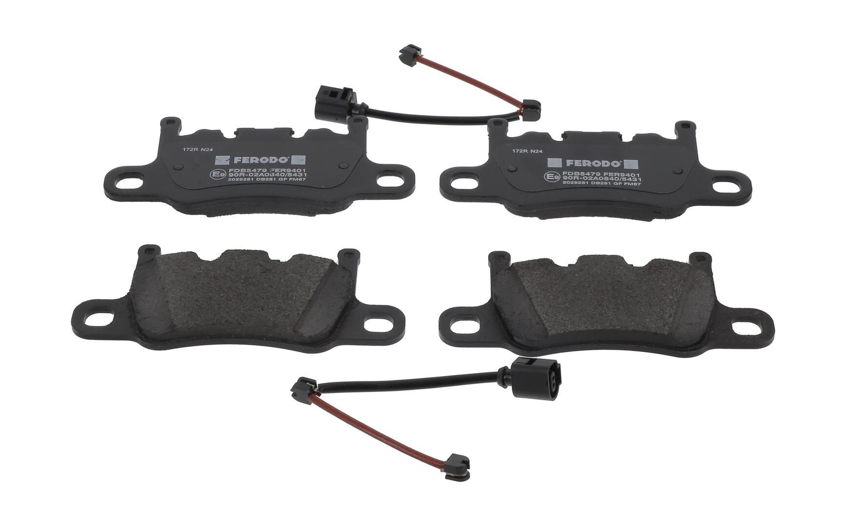 Задні гальмівні колодки VAG 9J1698451G ціна, від 52.63 USD