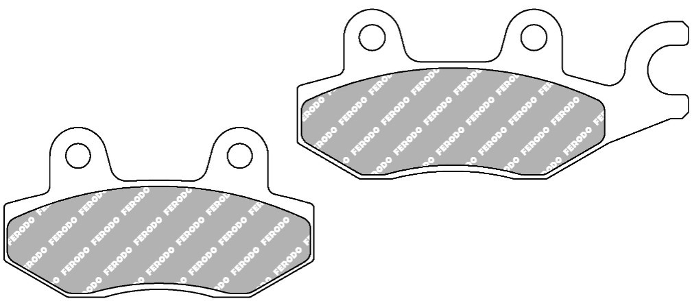 Купити 3LDW004510 Yamaha Колодки гальмівні передні, дискові