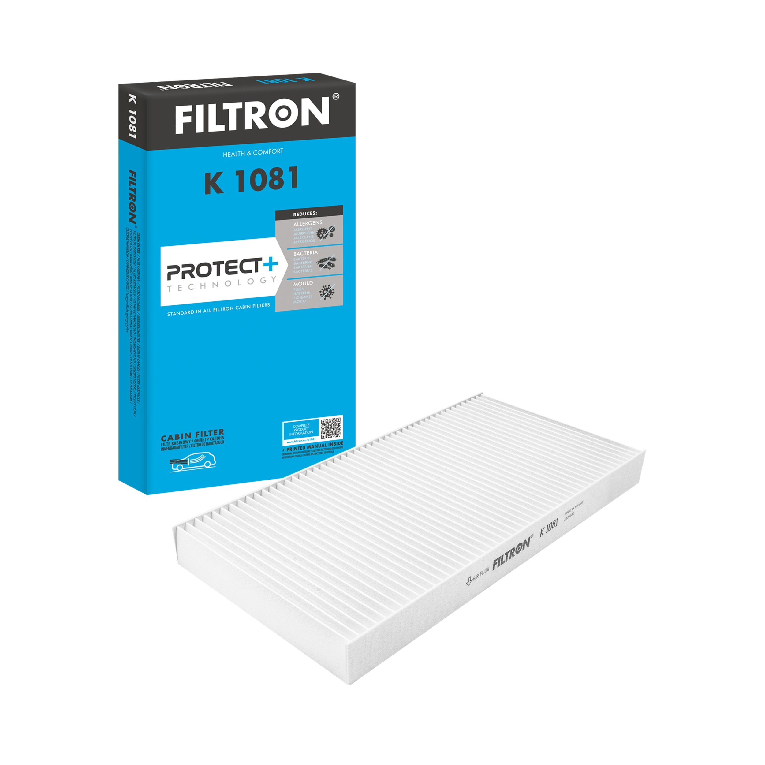 K1081 Filtron Внутрішньосалонний фільтр