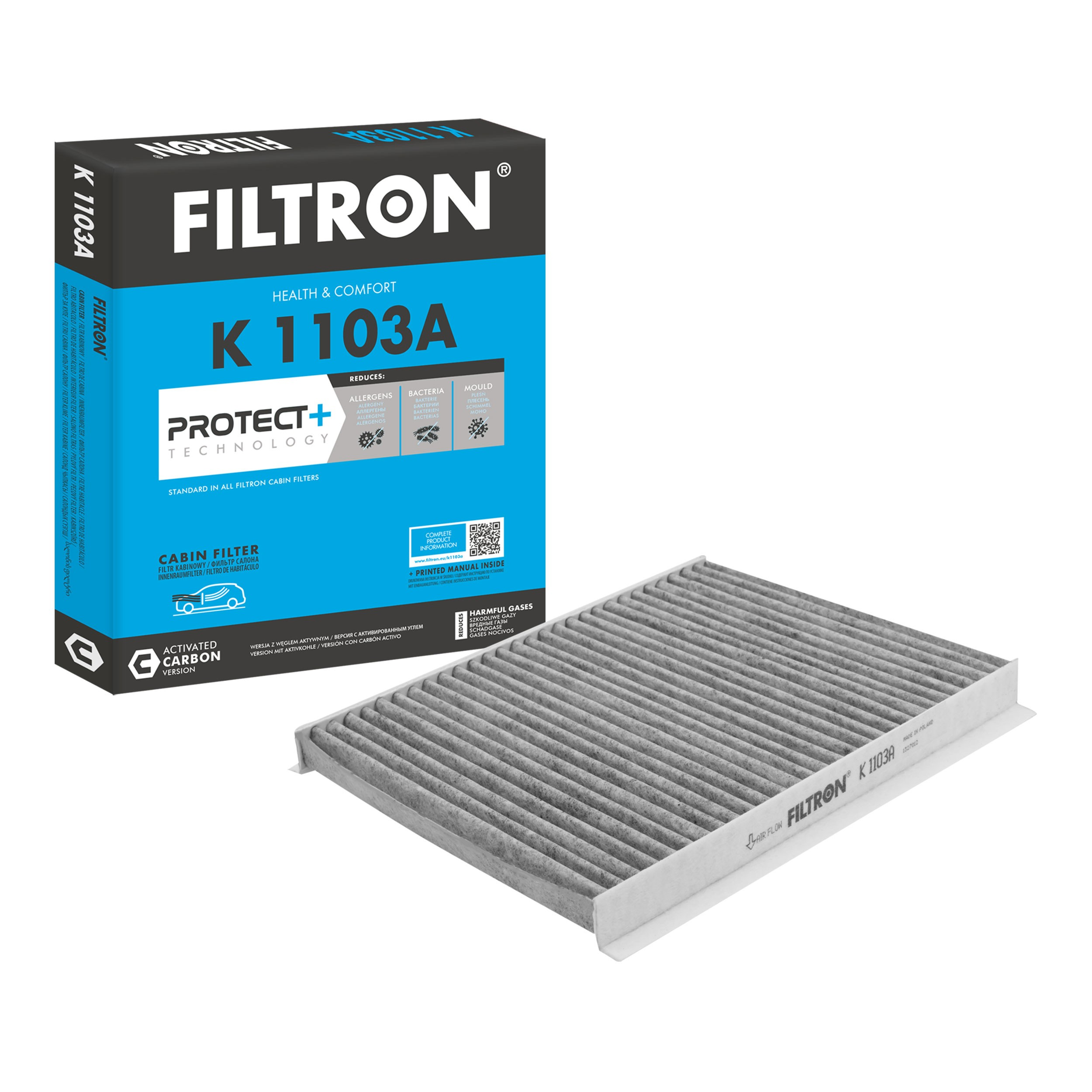K1103A Filtron Внутрішньосалонний фільтр