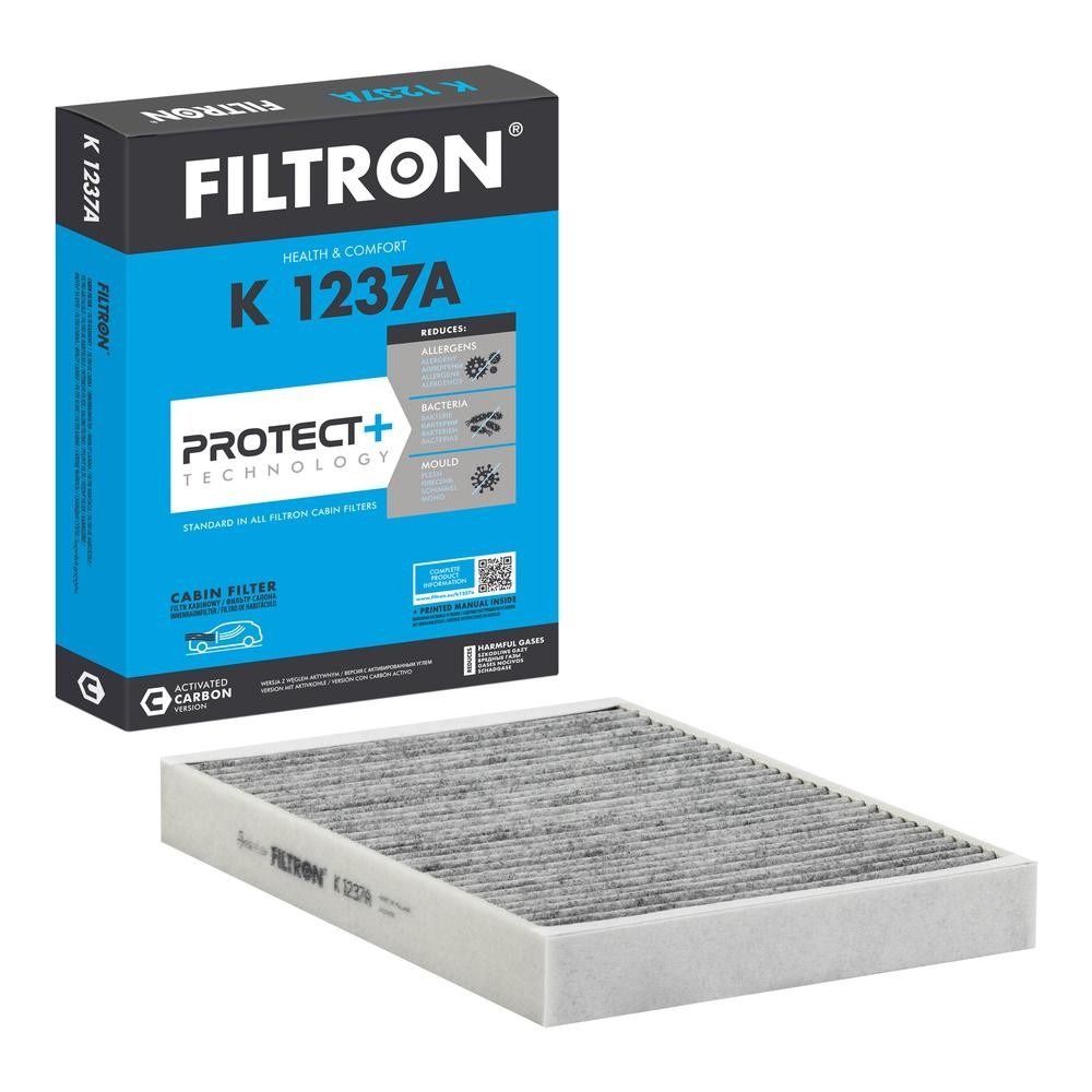 Купити K1237A Filtron Фільтр салону вугільний