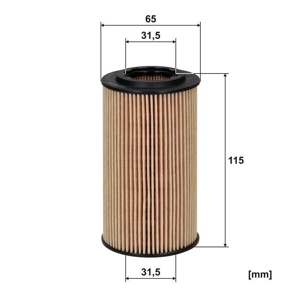 Фільтр масляний Filtron OE6492
