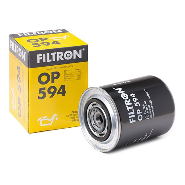 Масляний фільтр двигуна Filtron OP594 ціна, від 9.22 USD