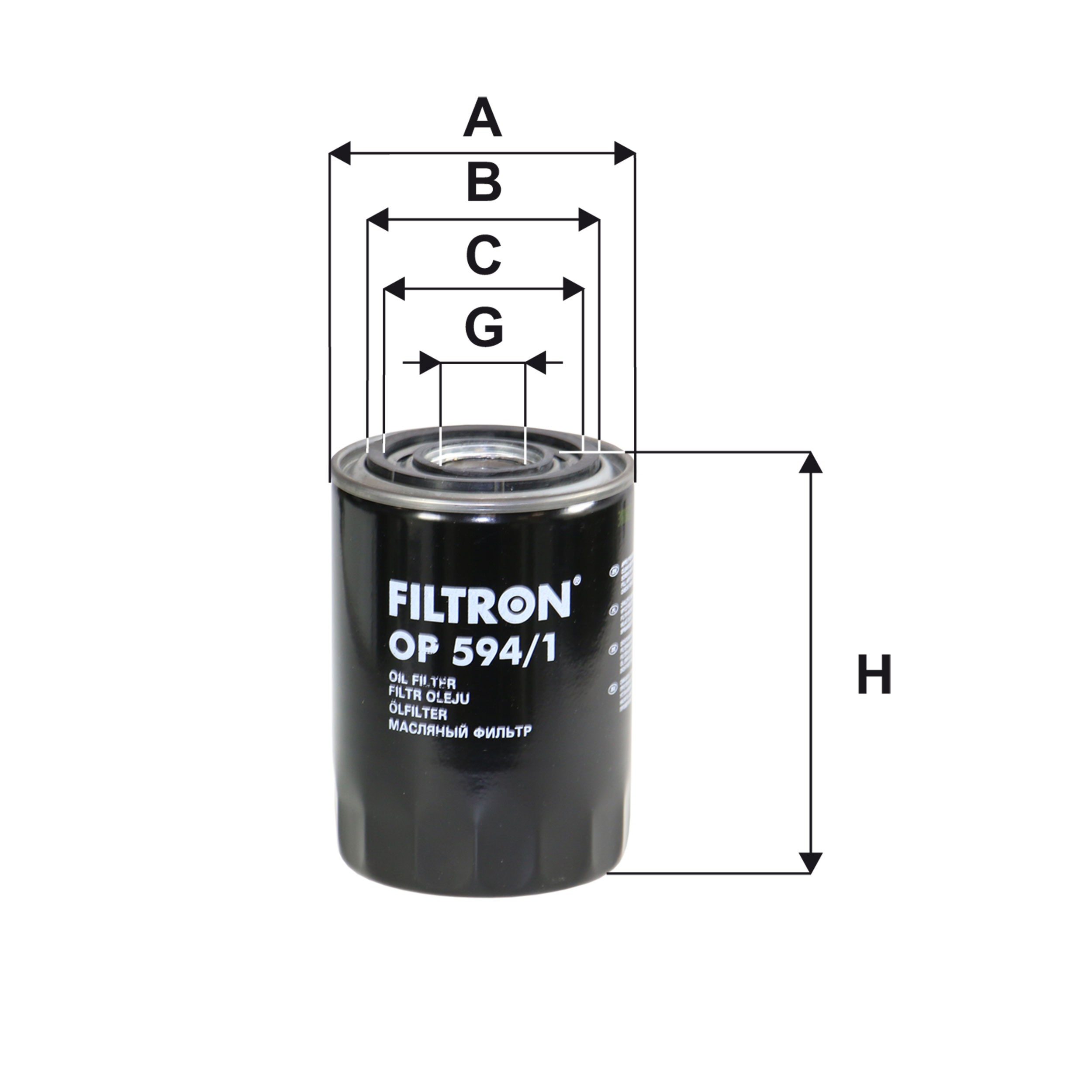 OP5941 Filtron Фільтр масла