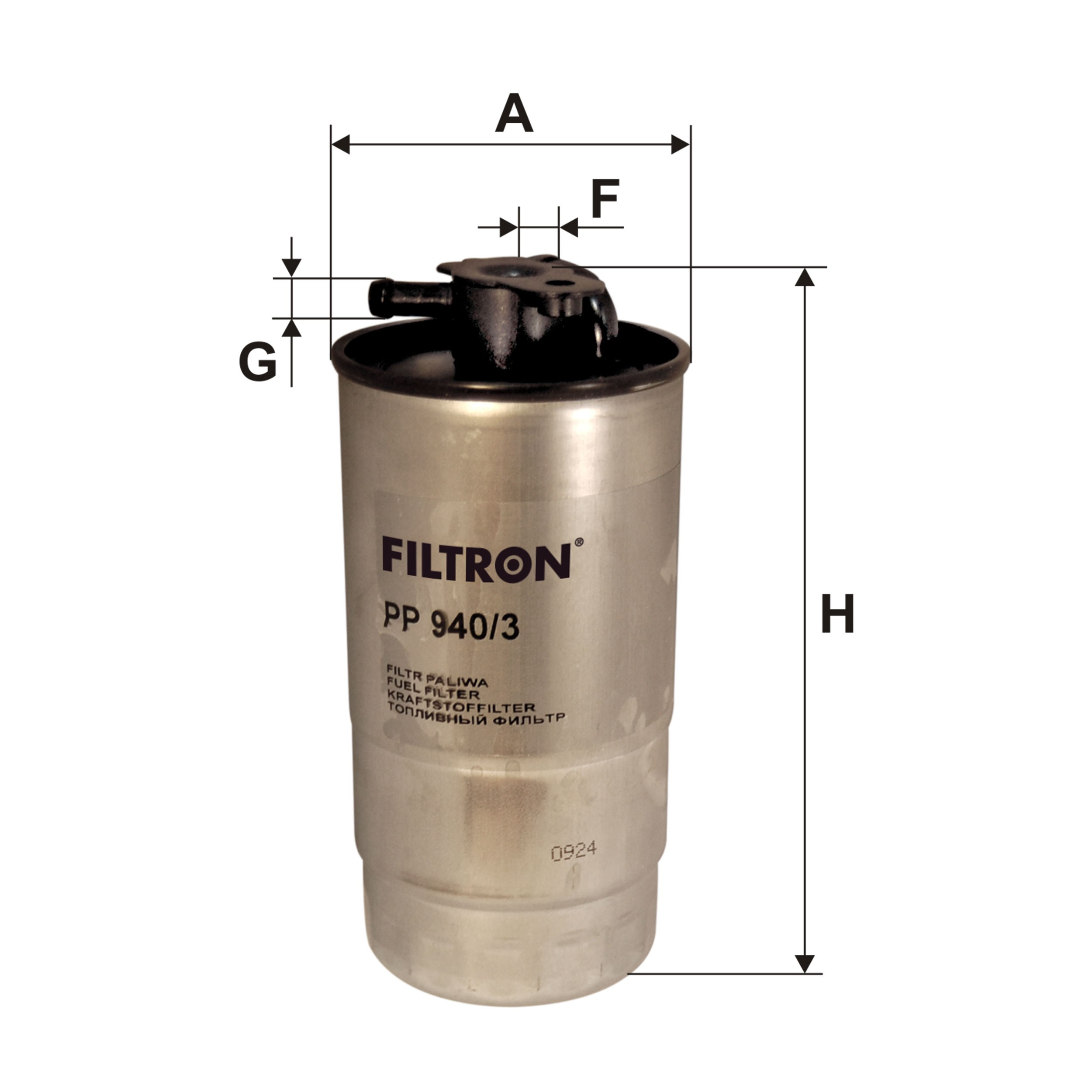 Паливний фільтр PP9403 Filtron