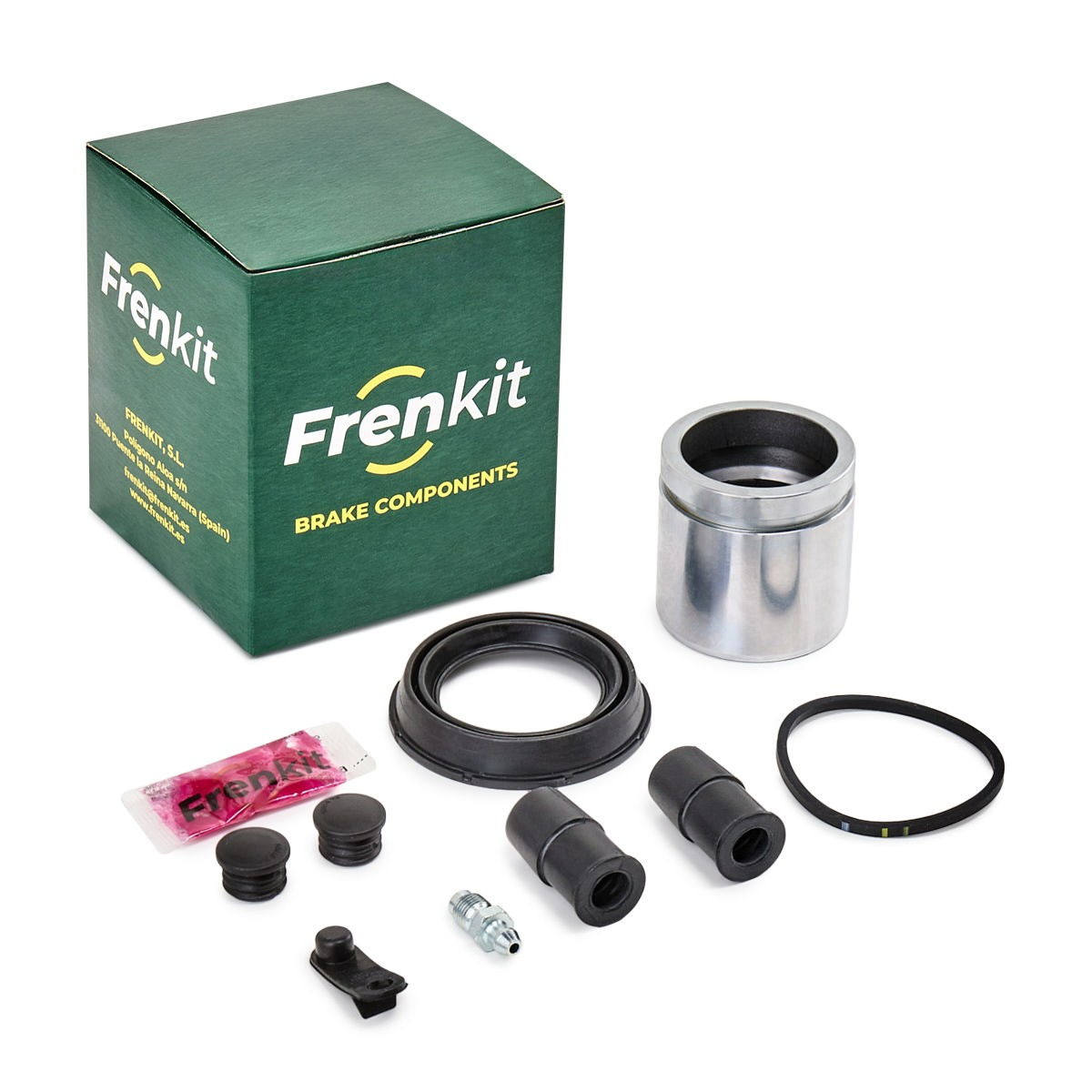 Ремкомплект супорту гальмівного переднього Frenkit 257991 ціна, від 15.43 USD