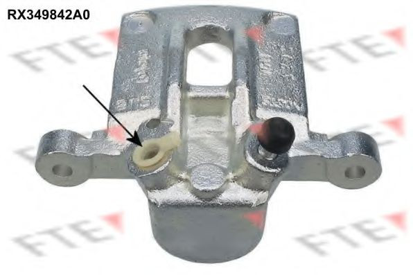 RX349842A0 FTE Супорт гальмівний задній правий