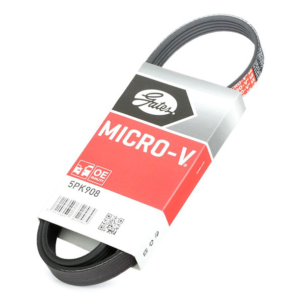 Ремінь генератора 5PK908 Gates