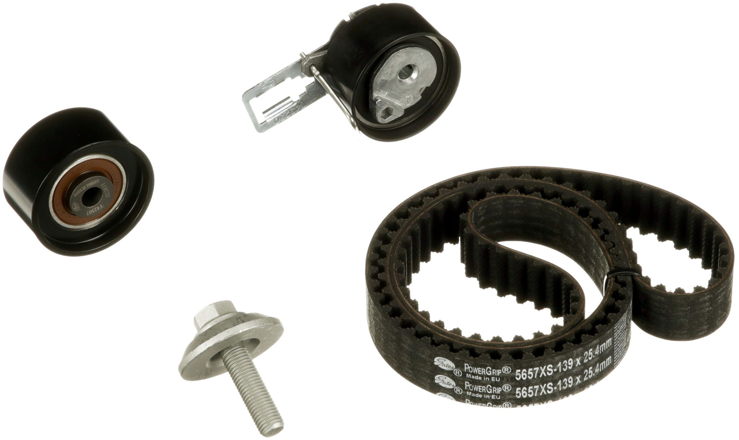 Комплект ГРМ Gates K015657XS ціна, від 96.15 USD