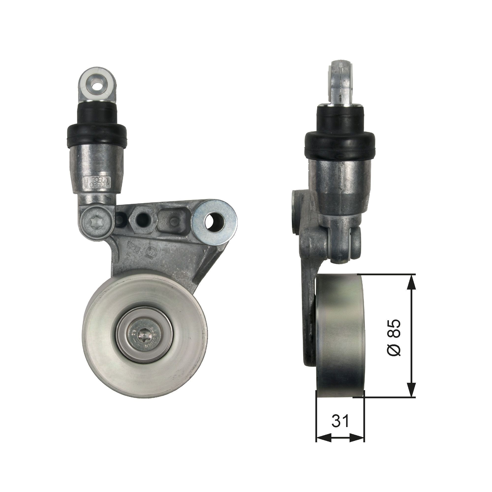 Натягувач приводного ременя Renault (RVI) 117502W20C ціна, від 31.51 USD