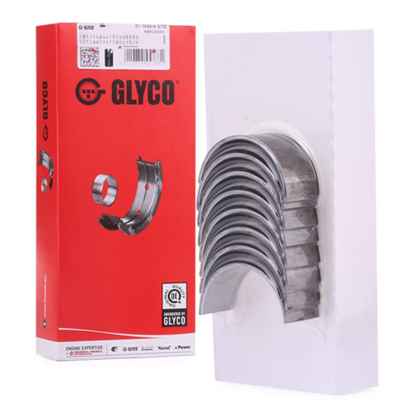 Шатунні вклалиші колінвала STD Glyco 0130404STD ціна, від 16.53 USD