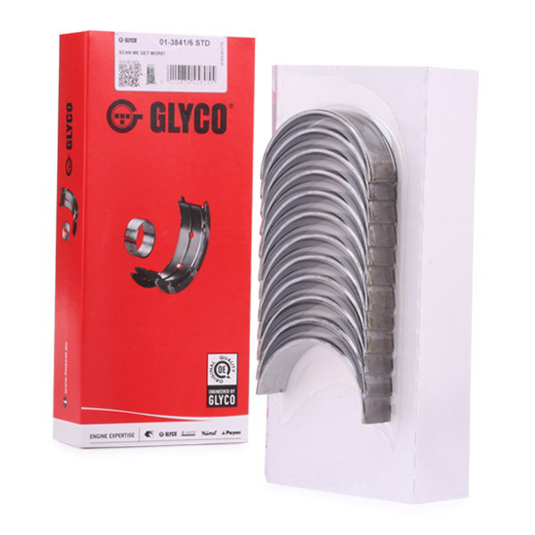 Шатунні вклалиші колінвала STD Glyco 0138416 ціна, від 34.36 USD