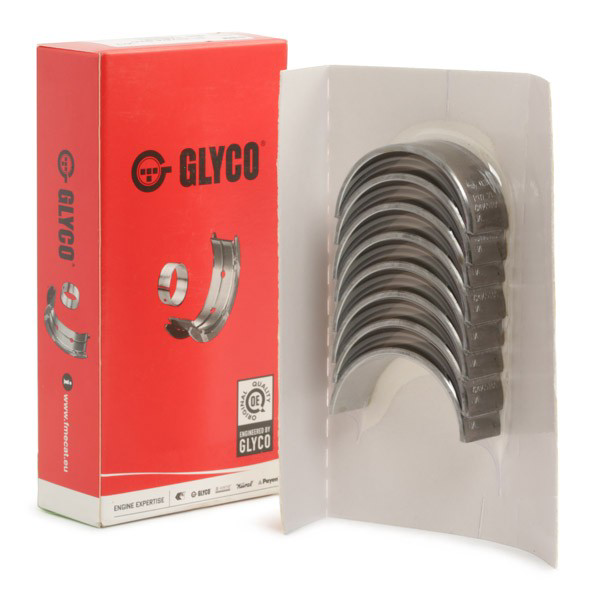 0141734030 Glyco Вкладиші коленвала, шатунні, комплект, 1-й ремонт (+0,25)